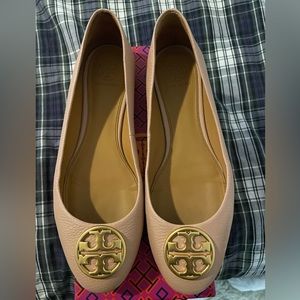 Tory Burch Chelsea Ballet Flat in Pink Moon in Women’s 8 - EUC - only worn 2x